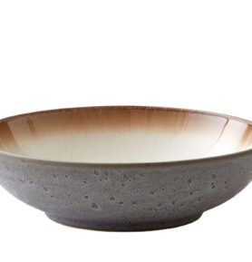 Bitz Kameninová mísa na těstoviny 20 cm Grey/Cream