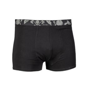 Trenýrky BOXER pánské SKULL ČERNÉ set 2ks vel. L