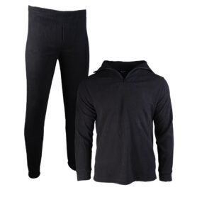 Spodní prádlo THERMOFLEECE se zipem ČERNÉ vel. XXL