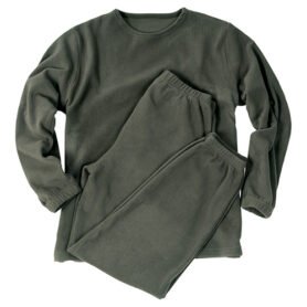 Spodní prádlo THERMOFLEECE bez límečku ZELENÉ vel. XXL