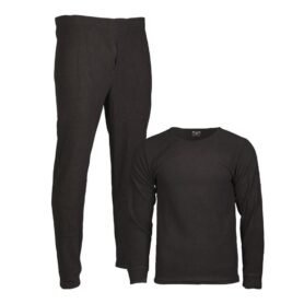 Spodní prádlo THERMOFLEECE bez límečku ČERNÉ vel. XXL