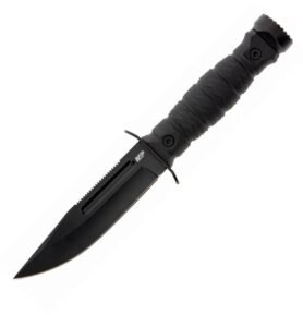 Smith & Wesson nůž M&P ULTIMATE SURVIVAL 1122583 s pevnou čepelí ČERNÝ