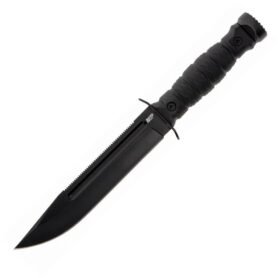 Smith & Wesson nůž M&P ULTIMATE SURVIVAL 1122584 s pevnou čepelí ČERNÝ