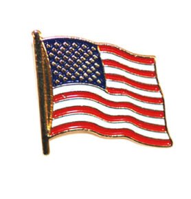 FOSCO odznak vlajka USA velká