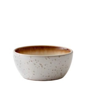 Bitz Kameninová servírovací miska 12 cm Cream/Cream