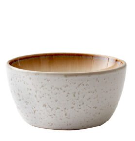 Bitz Kameninová servírovací miska 14 cm Cream/Cream