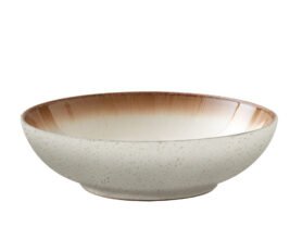 Bitz Kameninová mísa na těstoviny 20 cm Cream/Cream