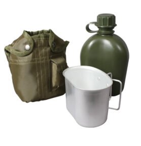 ROTHCO láhev polní, pítko, obal ZELENÁ