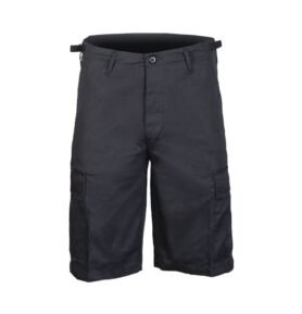 Kraťasy US typ BDU T/C ČERNÉ vel. 3XL