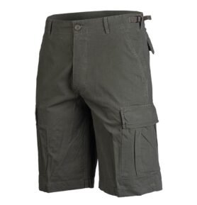 Kraťasy US typ BDU rip-stop předeprané ZELENÉ vel. 3XL