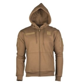Mikina TACTICAL se zipem DARK COYOTE vel. XXL