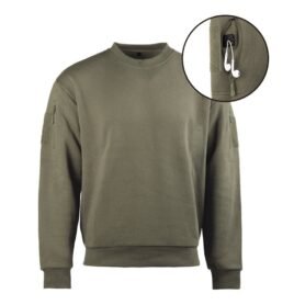 Mikina taktická ROUND NECK RANGER GREEN vel. XXL