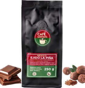 Café Montaña Mexico Ejido la Piña, zrnková káva Velikost balení: 250g