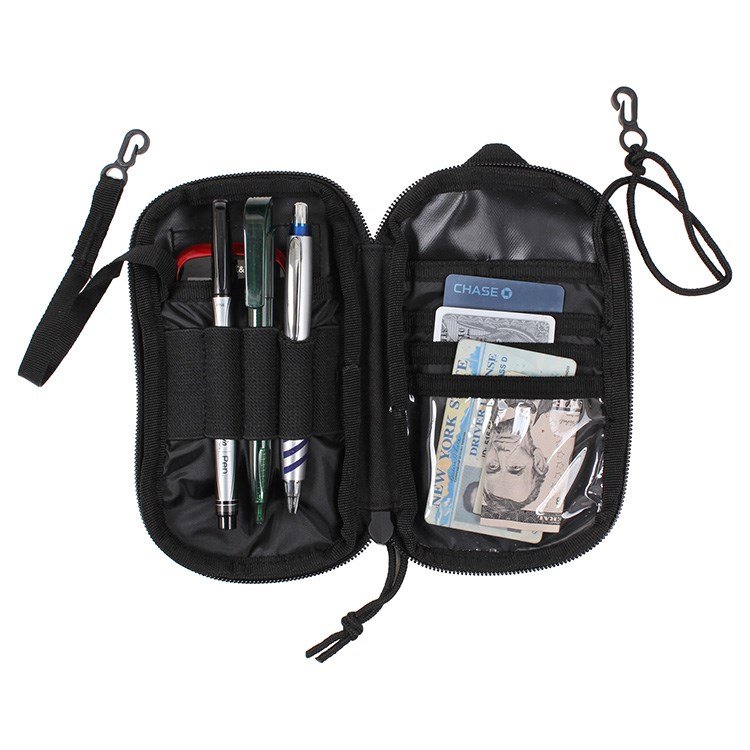 ROTHCO peněženka s kapsou na telefon MOLLE ČERNÁ