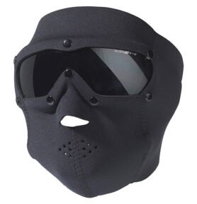 SWISS EYE maska s brýlemi SWAT PRO neopren ČERNÁ