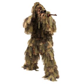 Převlek maskovací GHILLIE SUIT OAK LEAF 3D WOODLAND vel. M-L