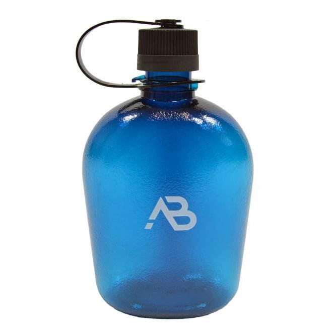 AB láhev 1Q US plastová transparentní GEN II MODRÁ