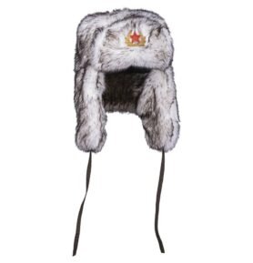 Beranice s kožíškem "SHAPKA" BÍLÁ vel. 57-58