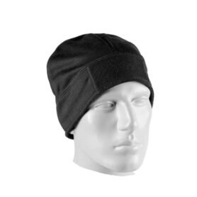 MIL-TEC čepice BW FLEECE ČERNÁ