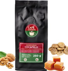 Café Montaña Honduras Cocafelo, zrnková káva Velikost balení: 250g