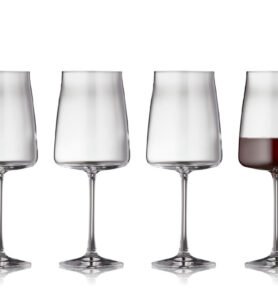 Lyngby Glas Sklenice na červené víno Zero 54cl (4 ks)