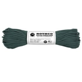 ROTHCO šňůra PARACORD nylon 550LB ø 4 mm / 30 m TMAVĚ ZELENÁ