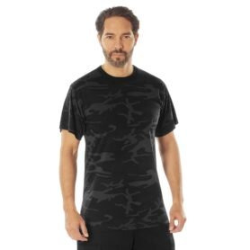 Triko prodloužené funkční Dry Moisture Wicking MIDNIGHT BLACK CAMO vel. XXL