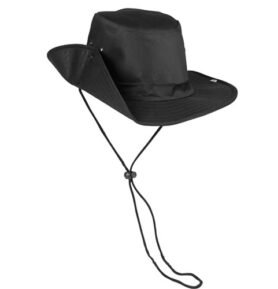 Klobouk BUSH s drukem ČERNÝ vel. L