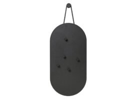 Zone Denmark Kovová tabule na zeď A-bulletin Black