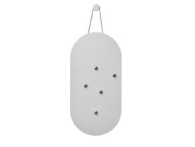 Zone Denmark Kovová tabule na zeď A-bulletin Soft Grey