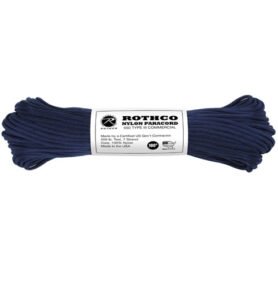 ROTHCO šňůra PARACORD nylon 550LB ø 4 mm / 30 m TMAVĚ MODRÁ