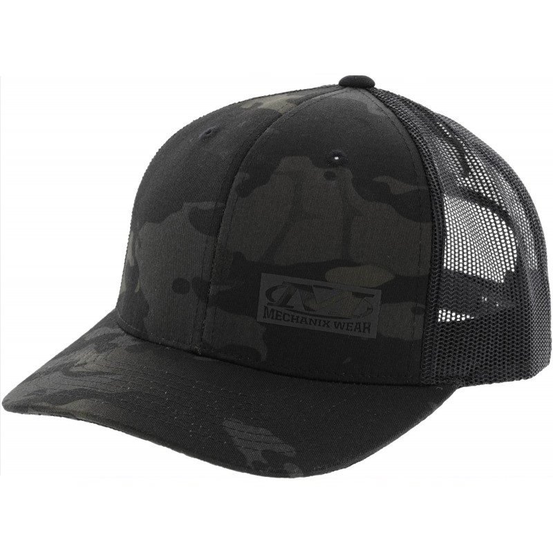 MECHANIX WEAR čepice baseball MECHANIX MULTICAM BLACK
