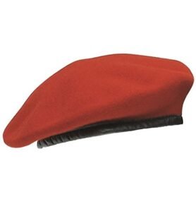 Baret vlněný BW CDO KORÁLOVĚ ČERVENÝ vel. 61