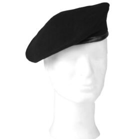 Baret IMPORT ČERNÝ vel. 62