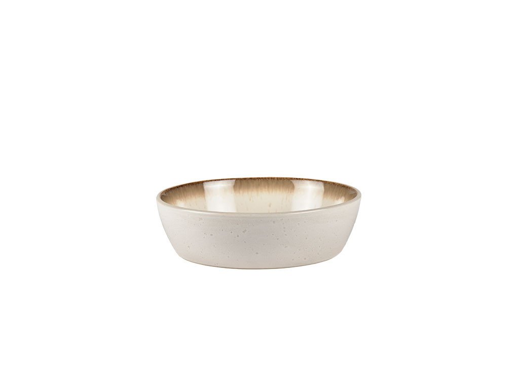 Bitz Kameninová miska na polévku 18cm Cream/Cream