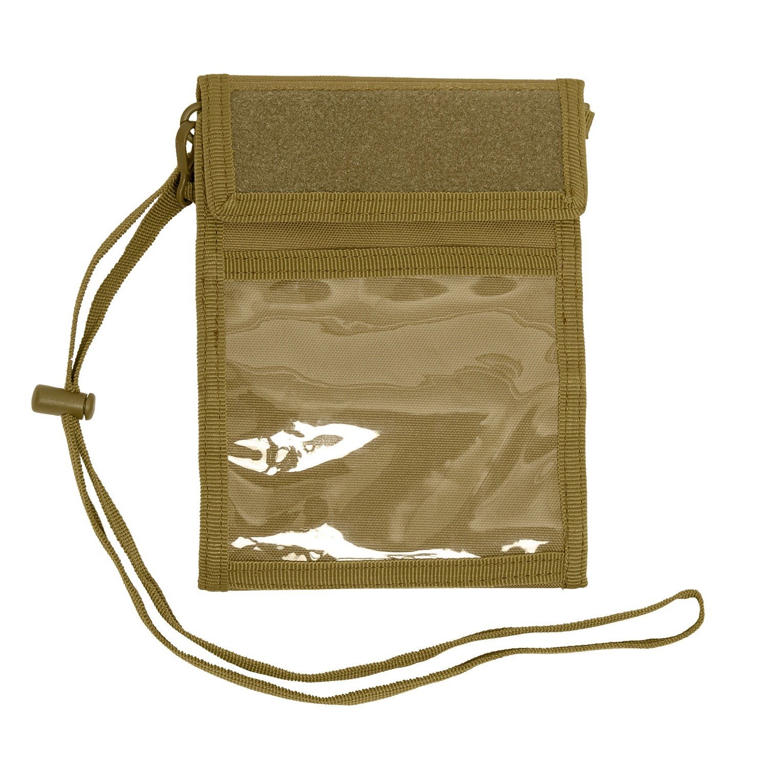 ROTHCO pouzdro na krk DELUXE na doklady ID COYOTE