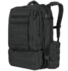 CONDOR OUTDOOR batoh MOLLE 3-DAYS ASSAULT - ČERNÝ