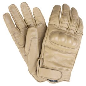 Rukavice TACTICAL kožené COYOTE vel. XXL