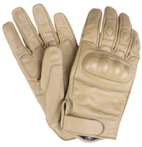 Rukavice TACTICAL kožené COYOTE vel. L