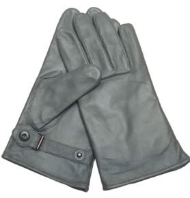 Rukavice BW kožené ŠEDÉ vel. 10