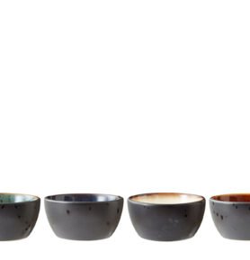 Bitz Sada servírovacích misek 10 cm Black/Mix (4 ks)