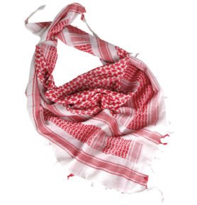 MIL-TEC šátek SHEMAGH ČERVENO-BÍLÝ