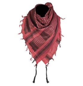 MIL-TEC šátek SHEMAGH ČERVENO/ČERNÝ