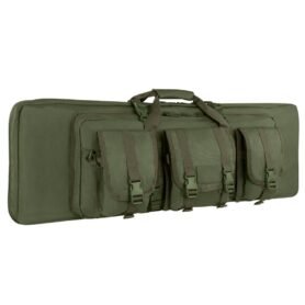 CONDOR OUTDOOR taška na pušku 105 cm se 3 kapsami a popruhem ZELENÁ