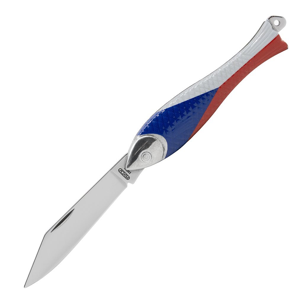 MIKOV nůž rybička VLAJKA ČESKÁ REPUBLIKA