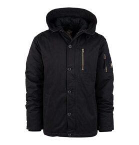 Bunda parka COMMANDER ARMY ČERNÁ vel. M