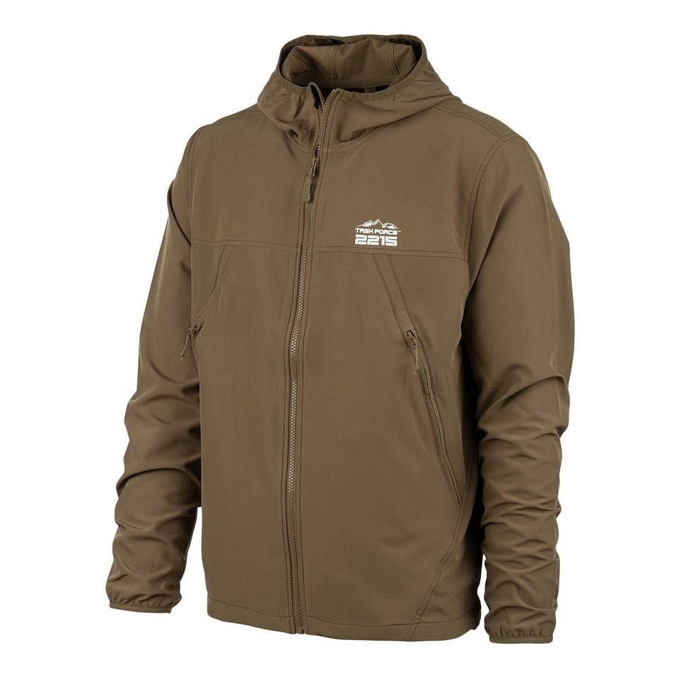 Bunda TRAIL softshell COYOTE vel. XXL