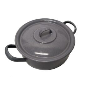 SFINX rendlík smaltovaný nízký 13 cm s pokličkou 1,5 litru