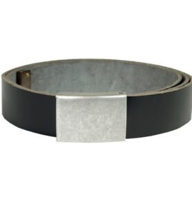 Opasek BW kožený kalhotový 3cm ČERNÝ nový vel. 100