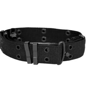 MIL-TEC opasek US kalhotový úzký typ LC1 ČERNÝ